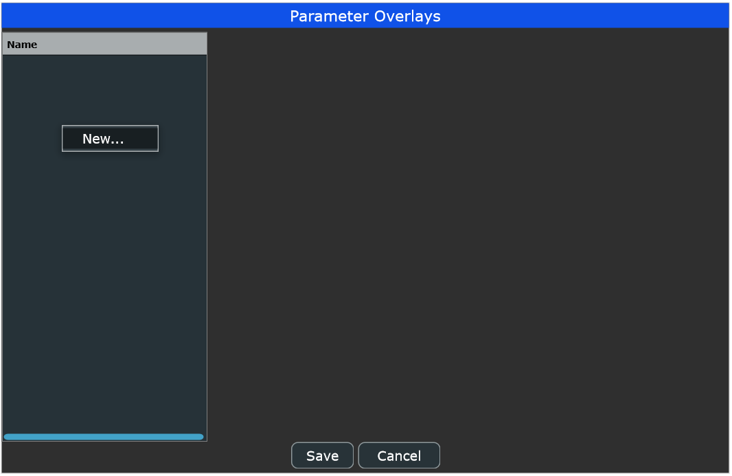 Empty Overlay Window