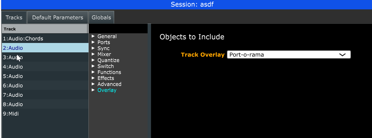 Track Overlay